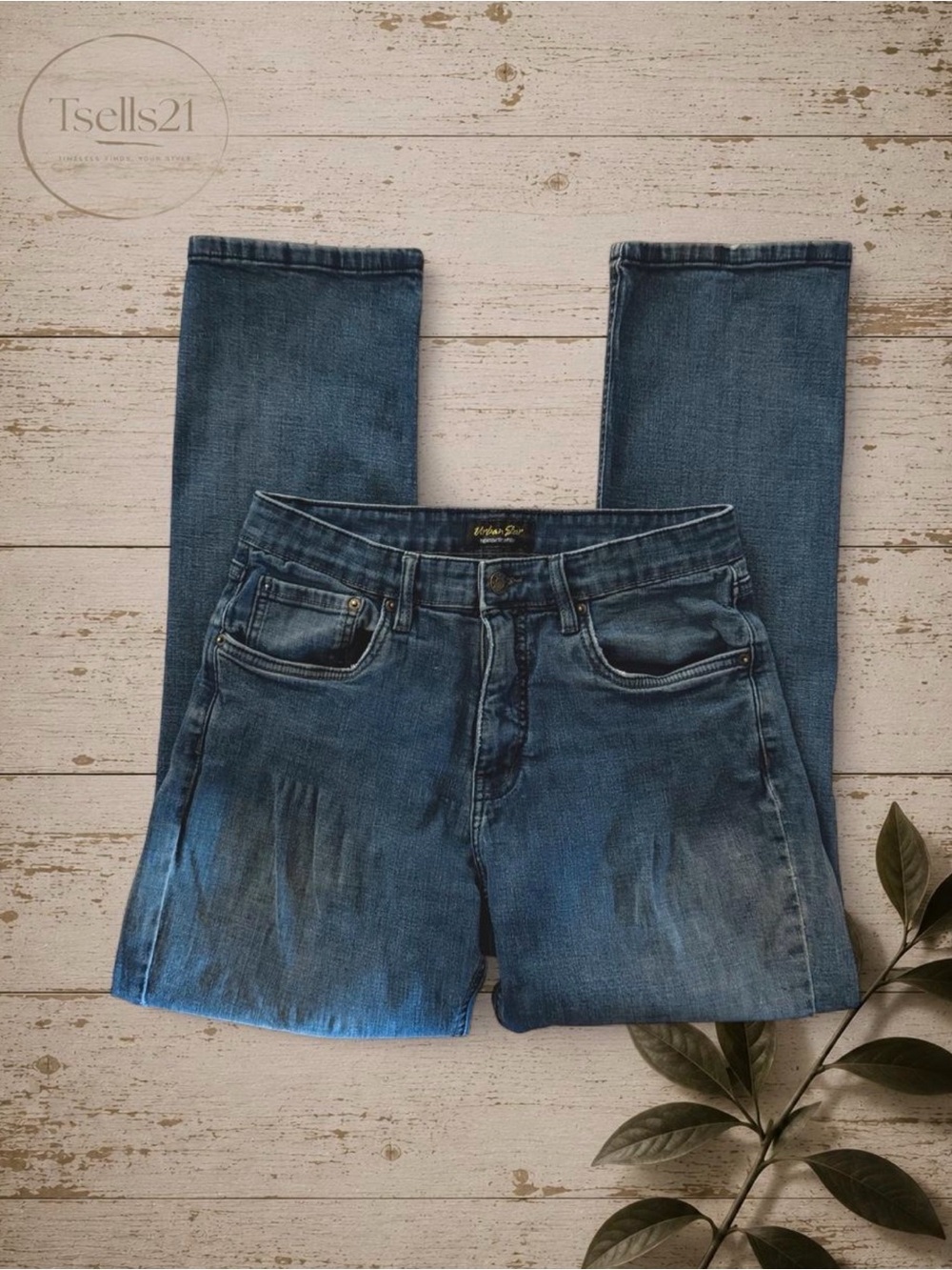 Urban Star Premium Apparel Straight Leg Stretch Jeans - Size 32x30